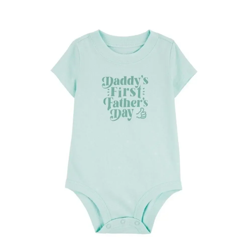 Baby First Father's Day Cotton Bodysuit From Carter's 24 Months
